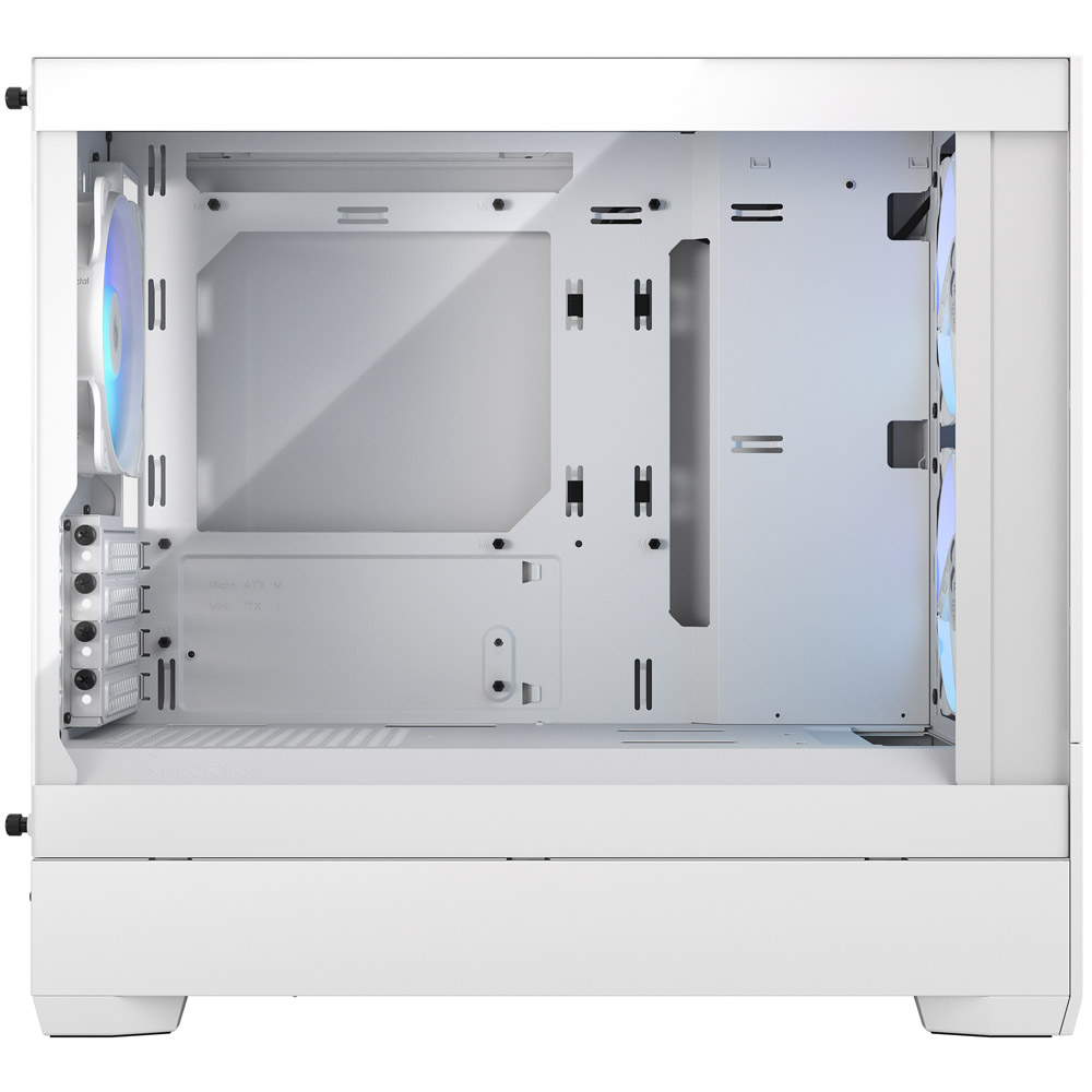 Caixa Micro-ATX Fractal Design Pop Mini Air RGB White TG Clear Tint 4